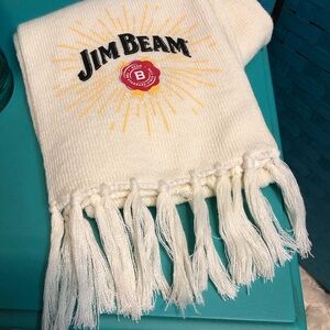 Jim Beam Scarf Cream Unisex New